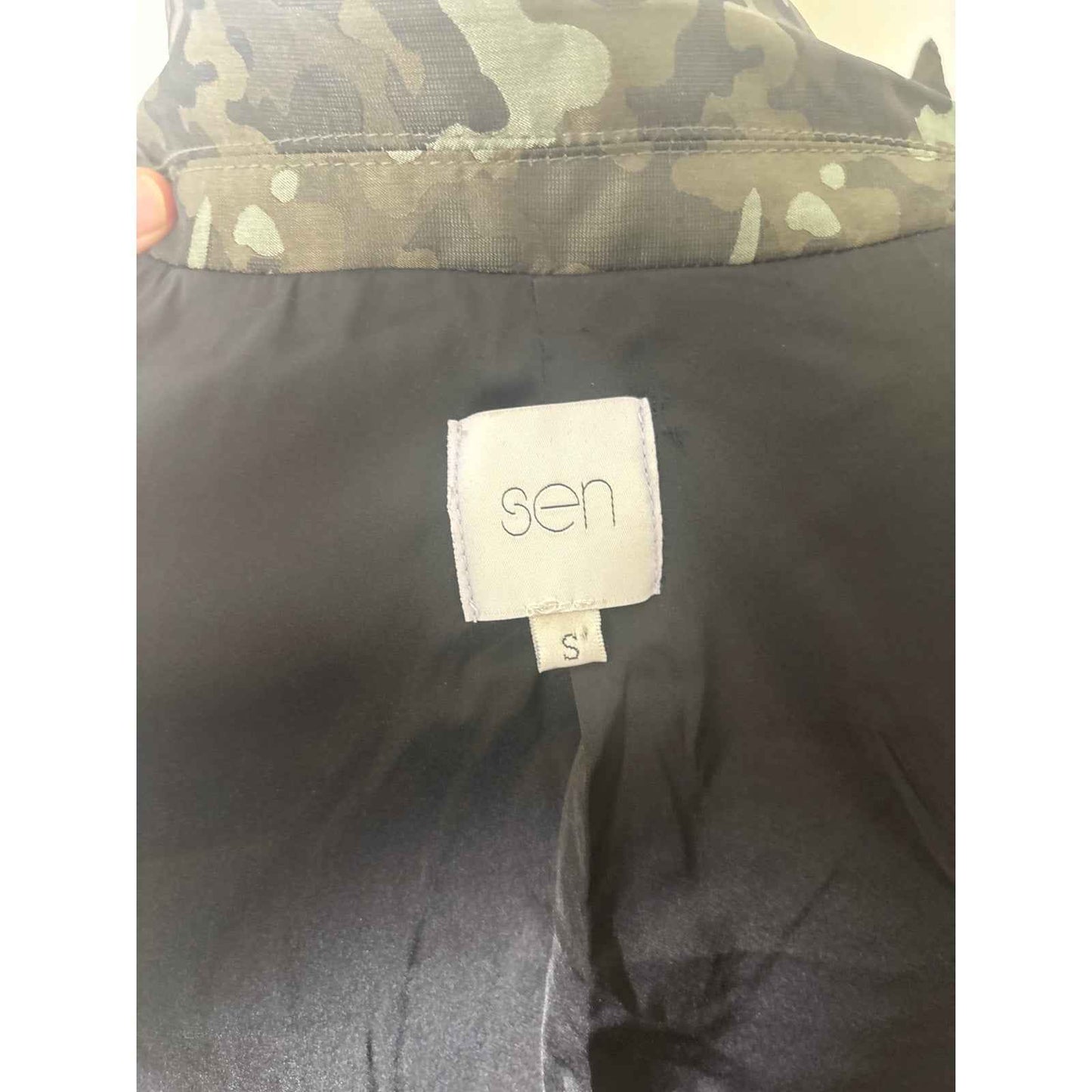 Sen Zion Camo Blazer Sz S