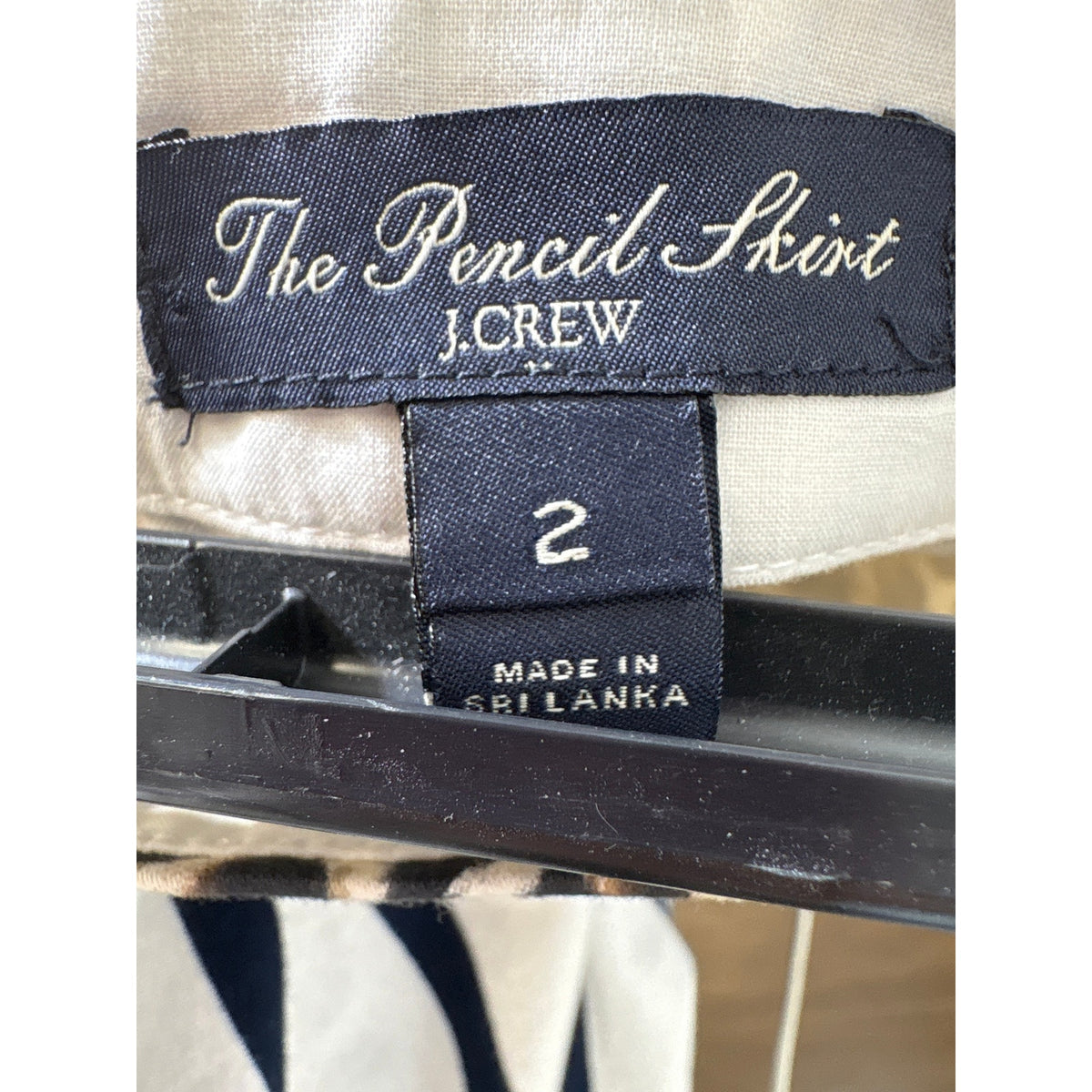 J. Crew Cheetah The Pencil Skirt Sz 2