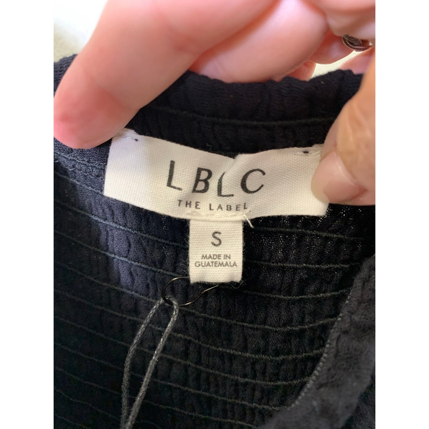 NWT LBLC The Label Black Priscilla Dress Sz S