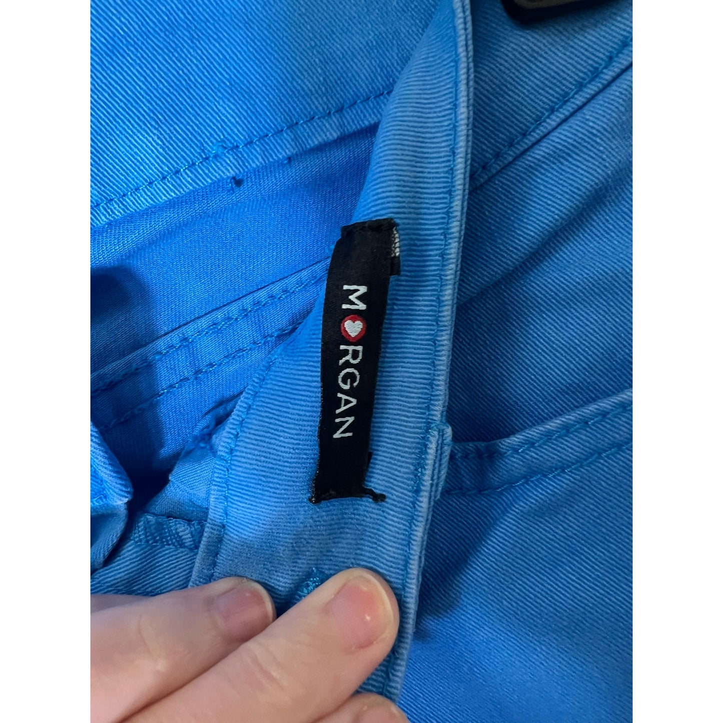 Morgan Cobalt Blue Straight Leg Jeans Sz 2