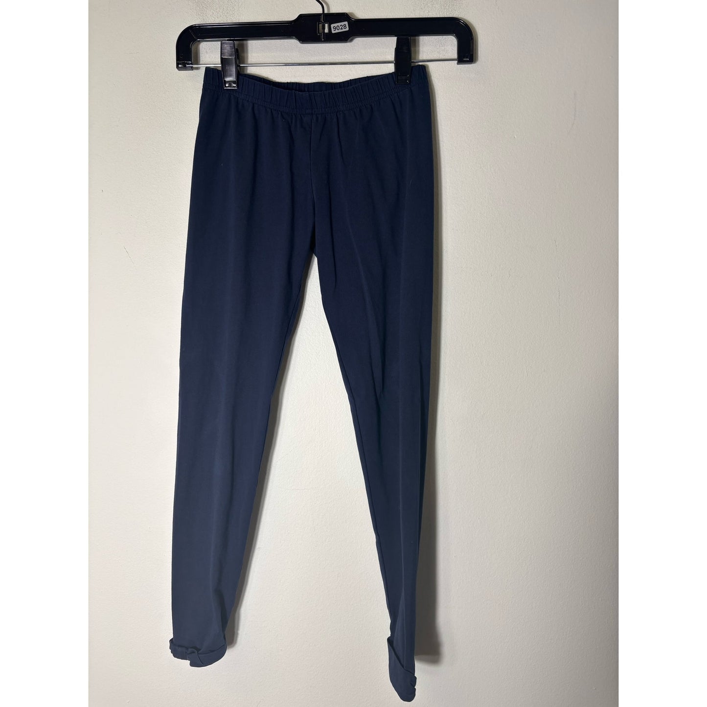 Janie and Jack Navy Cotton Leggings Sz 12