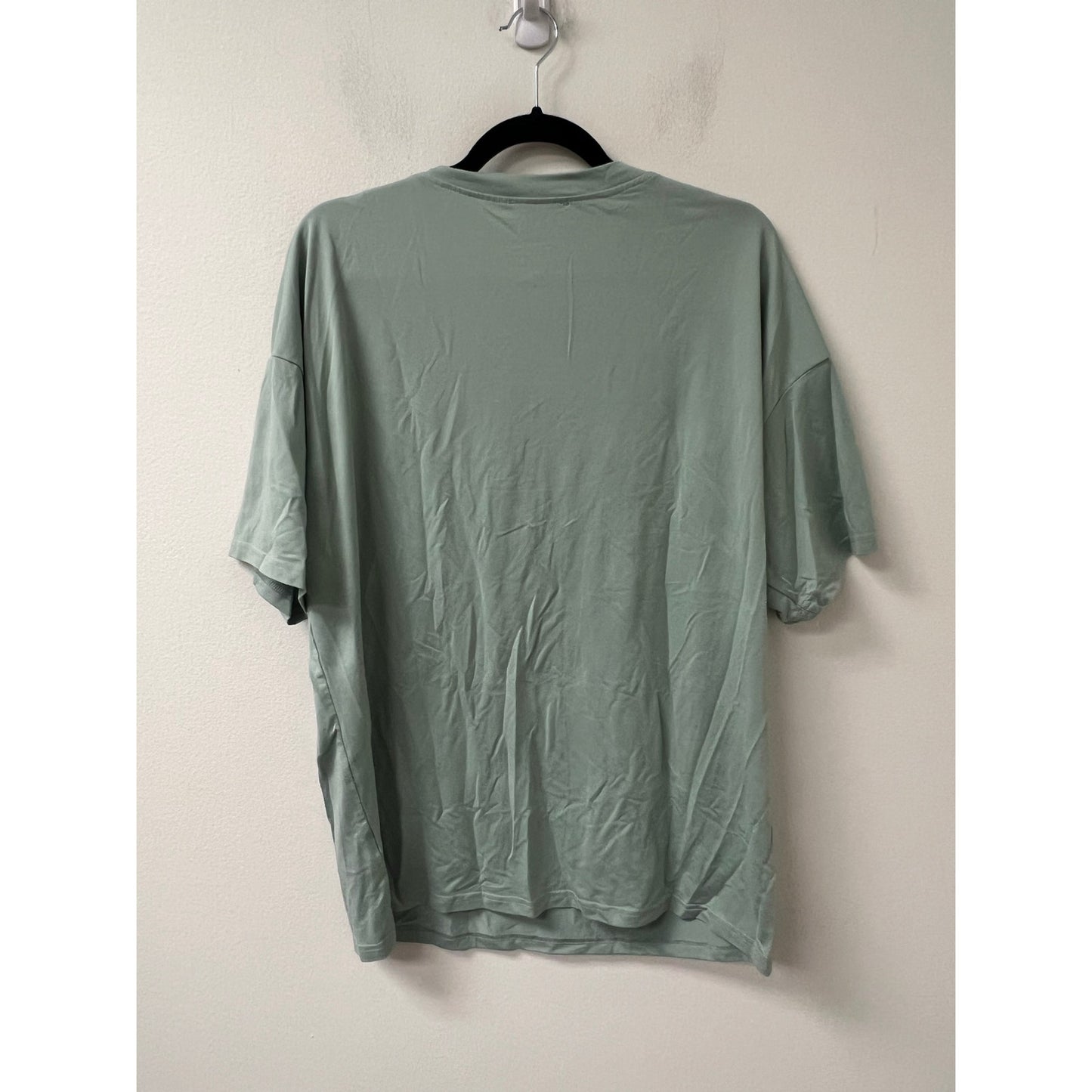 Simplee Green Oversized Short Sleeve Tee Sz M