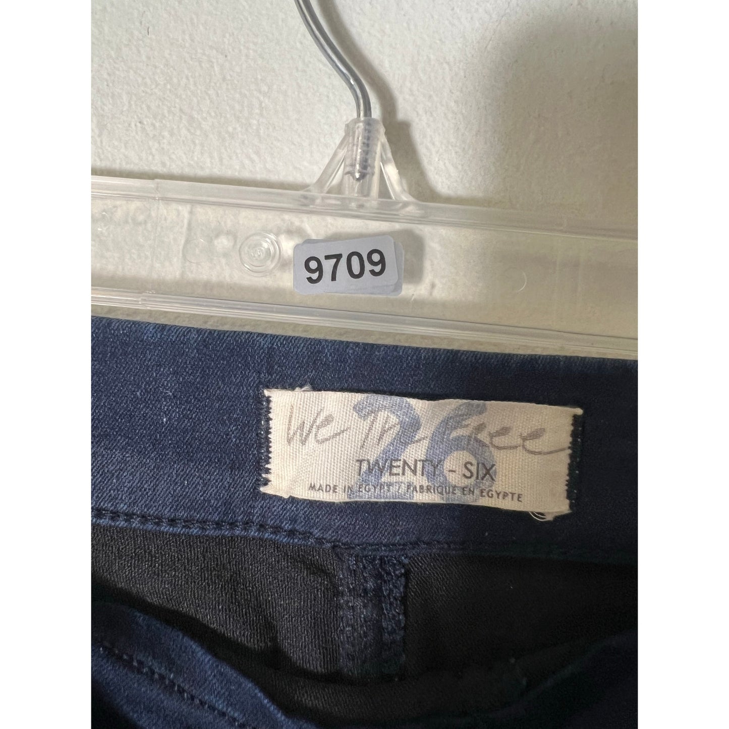 We The Free Dark Blue Pull On Skinny Ankle Jeans Sz 26