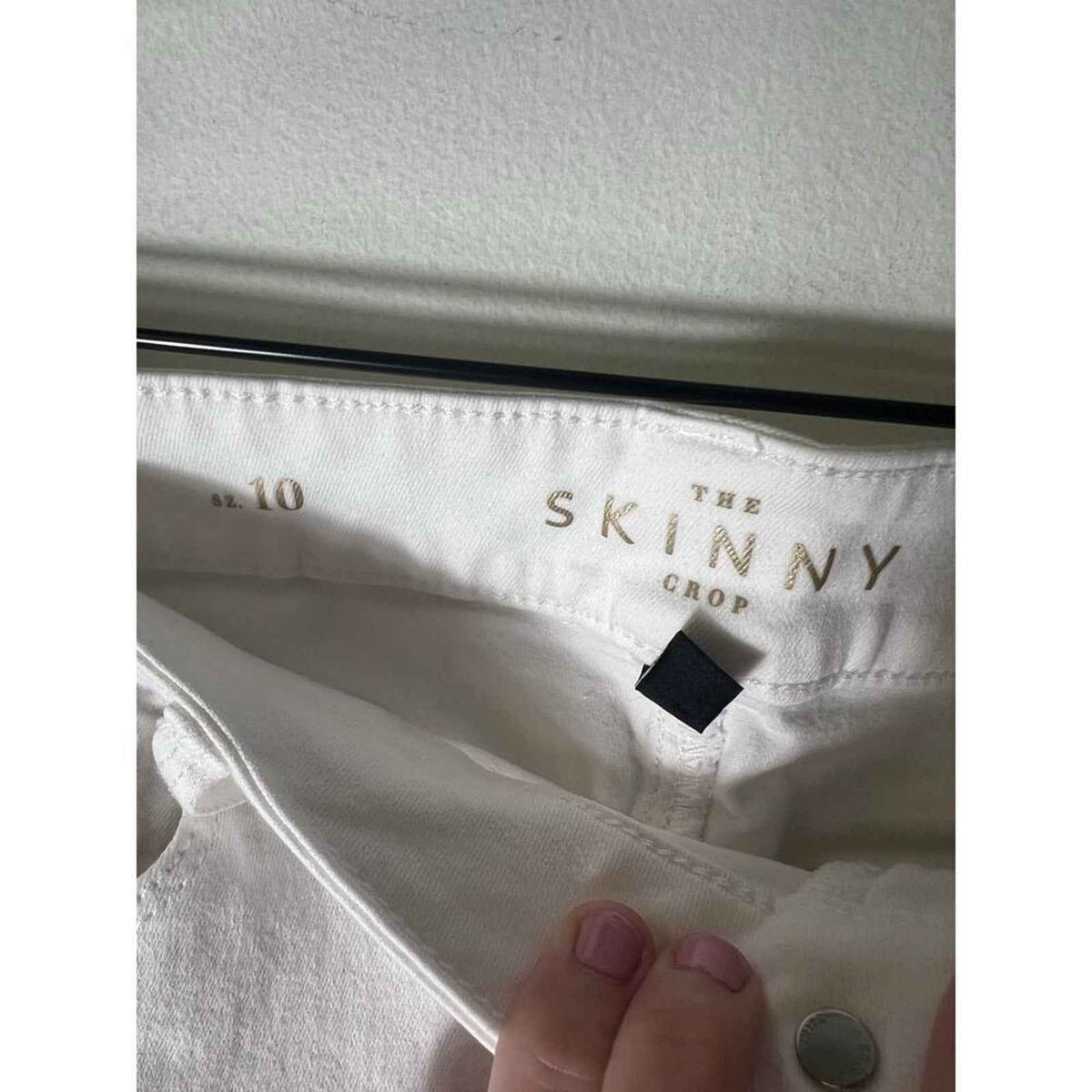 Madewell White High Rise Skinny Jeans Size 31