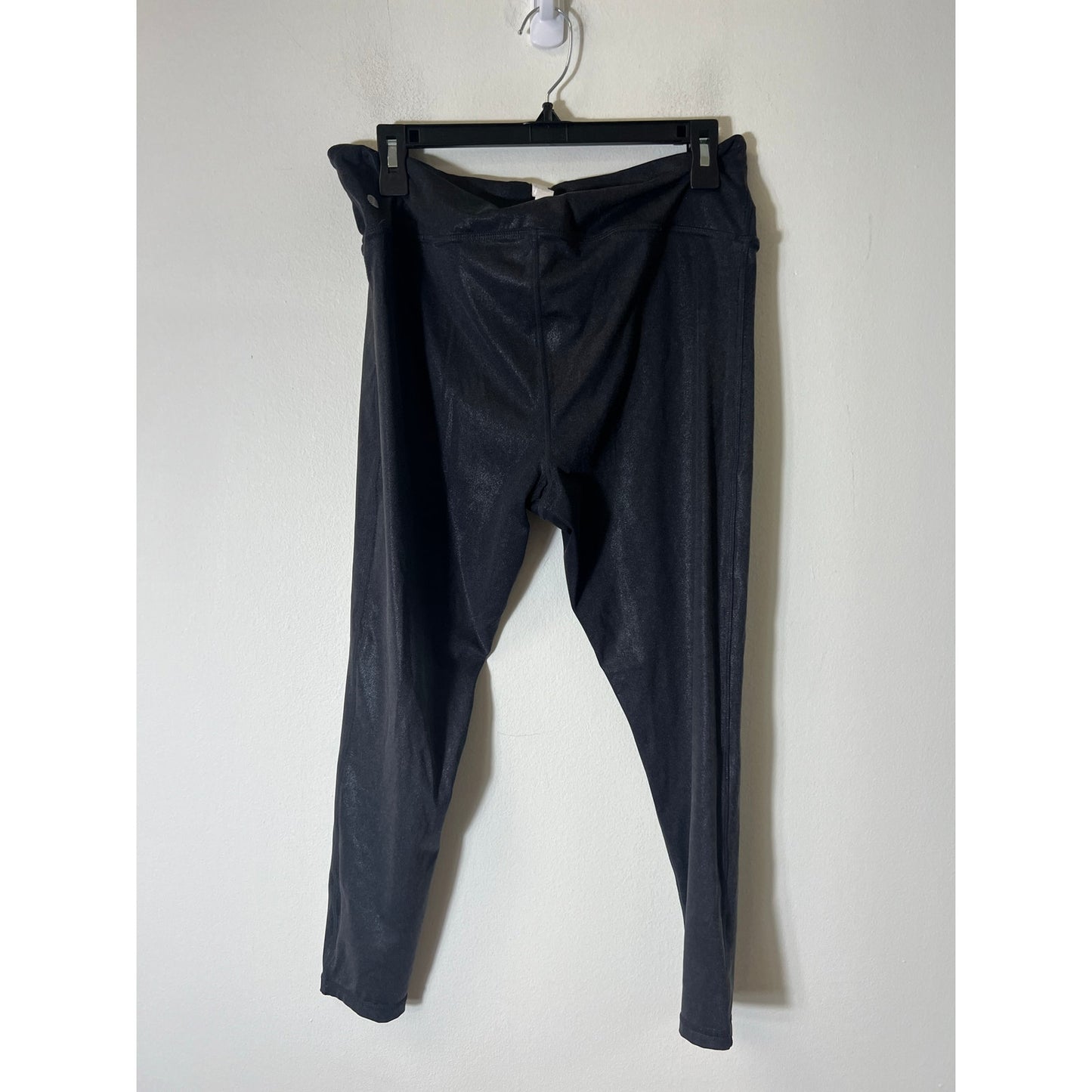 Zella Shiny Black  Cropped Leggings Sz 3X