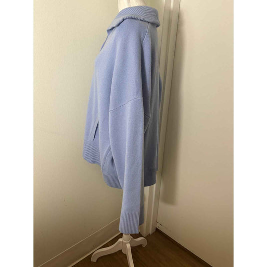 Sablyn Baby Blue Cardigan Sweater Sz M
