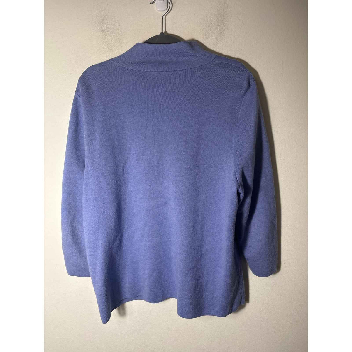 Talbots Lilac Long Sleeve Button Up Cardigan Sweater Sz XL