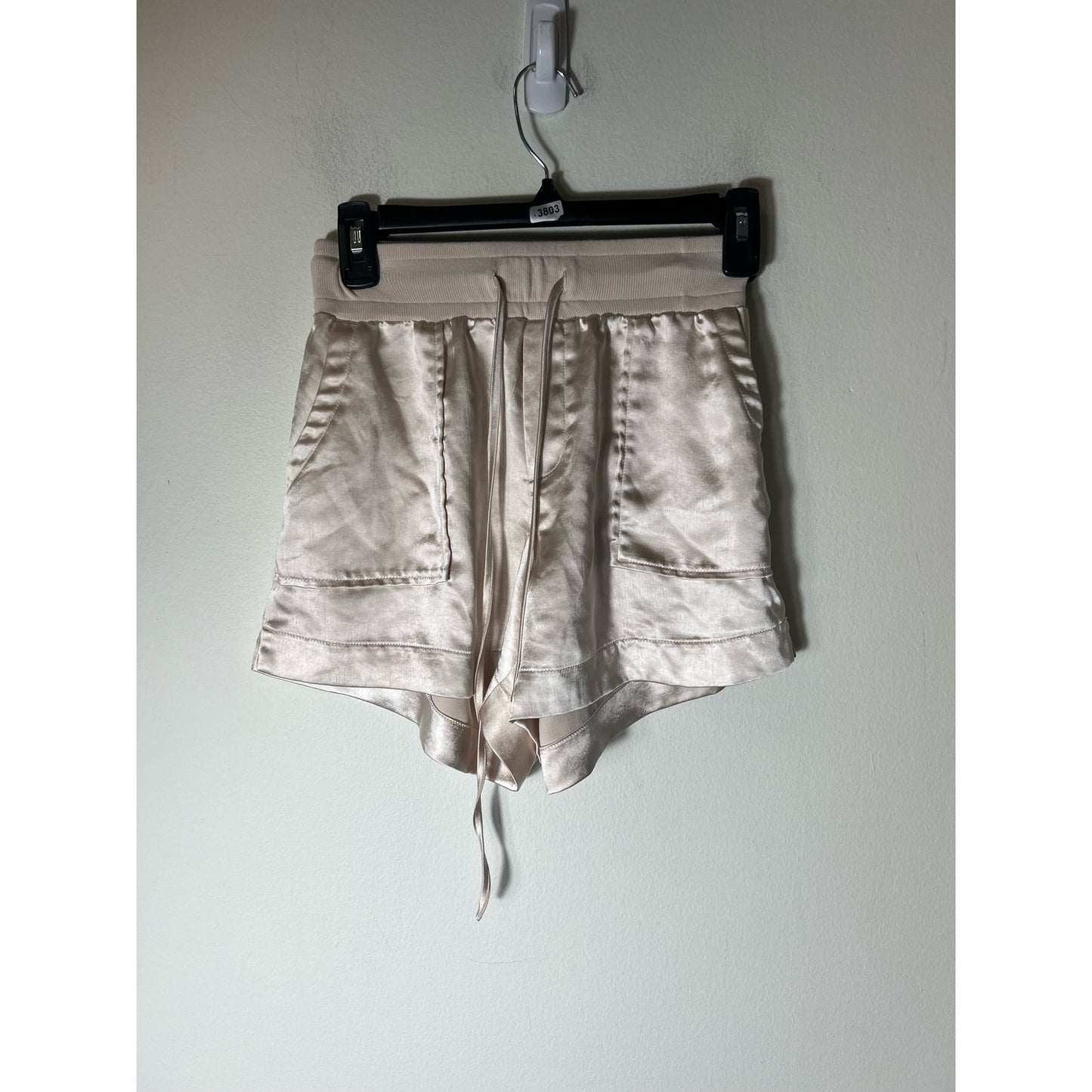 Melissa Nepton Beige Gold Shorts Sz XS