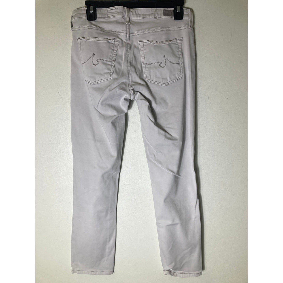 AG Jeans Light Gray Skinny Jeans Sz 27R
