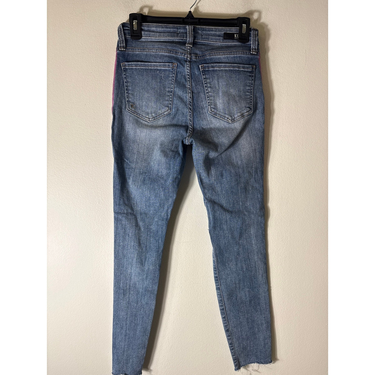 Kut Pink Stripe Denim Sz 2