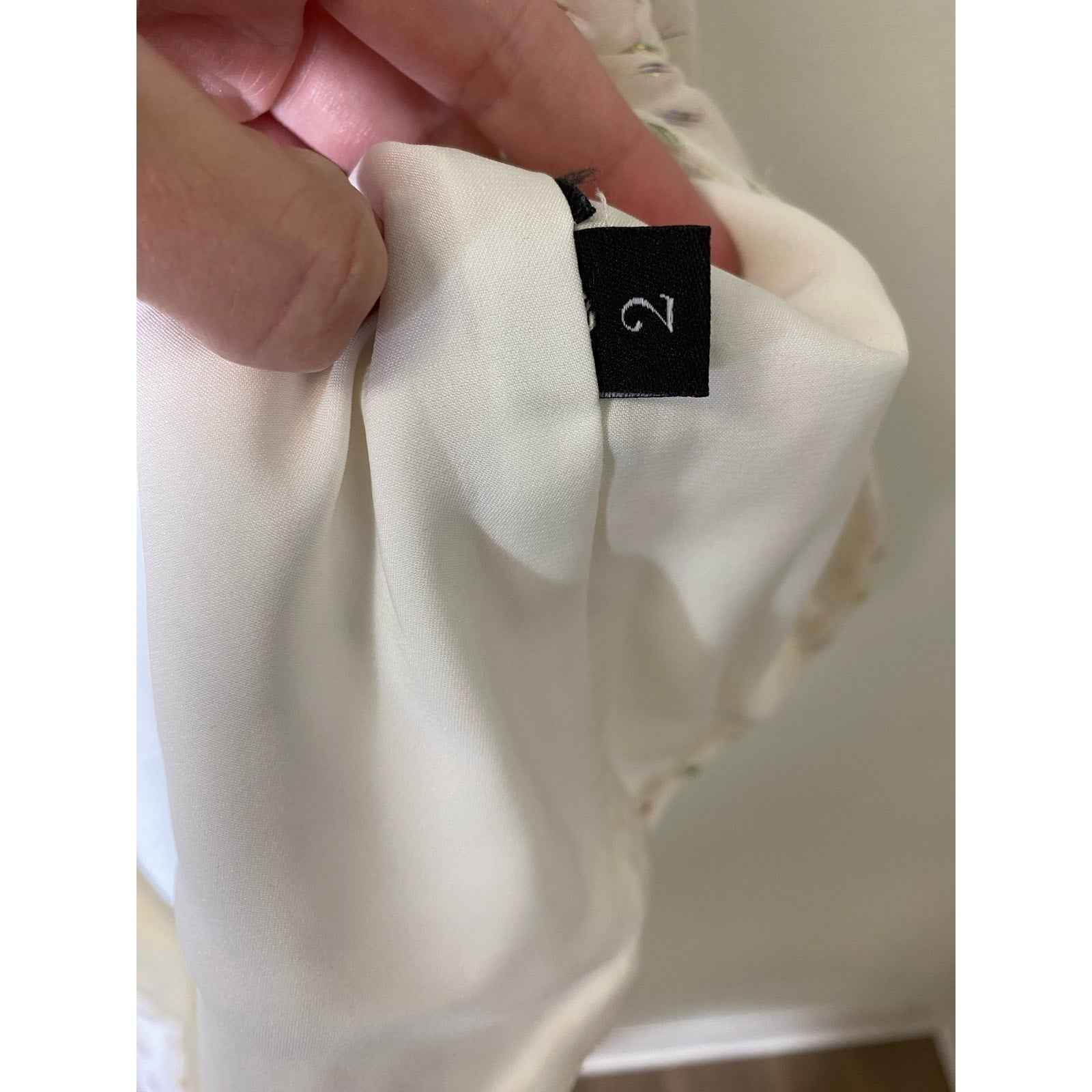 Haney One Shoulder Cocktail Dress Sz 2