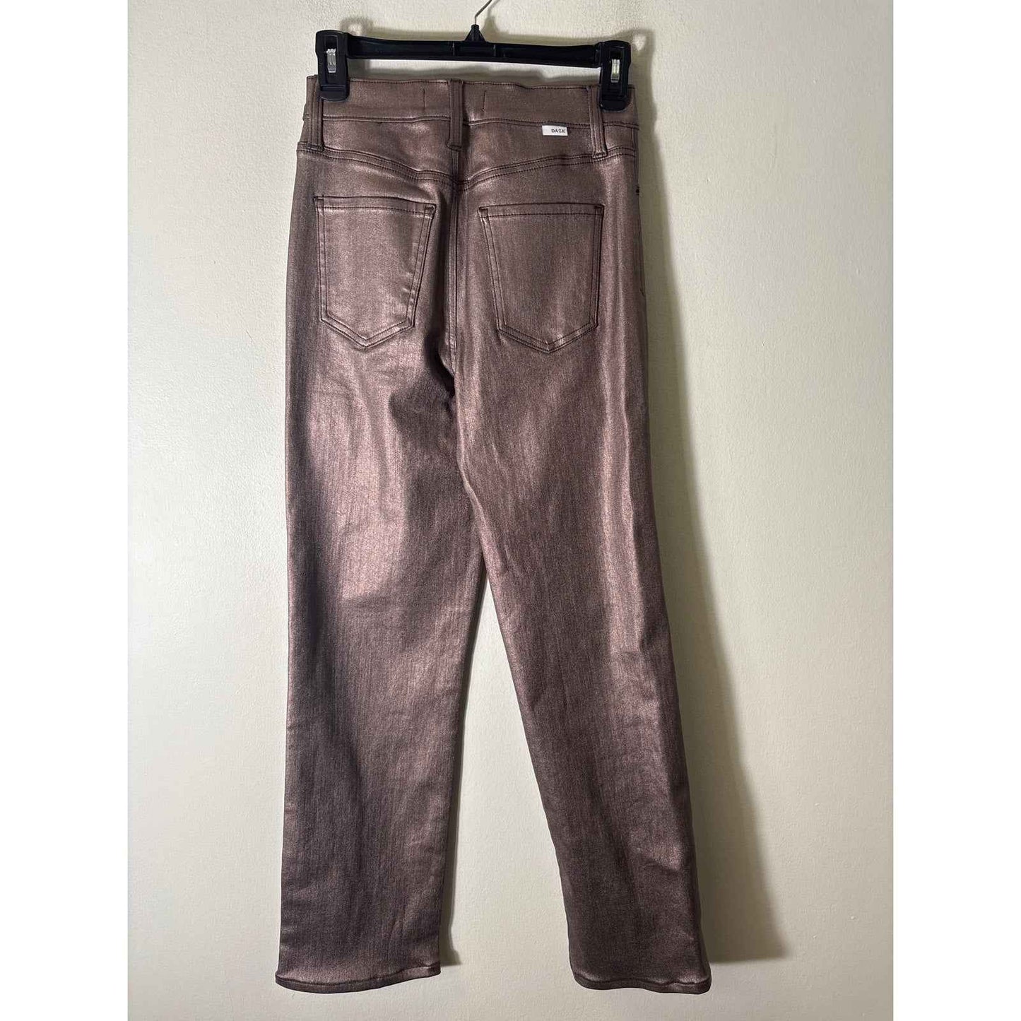 NWT Sundaze "Daze" Coated Penny Straight Leg Ankle Denim Jean Sz 25