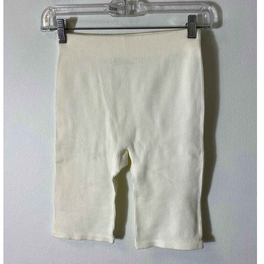 NWOT Love Tree Cream Athletic Shorts Sz M