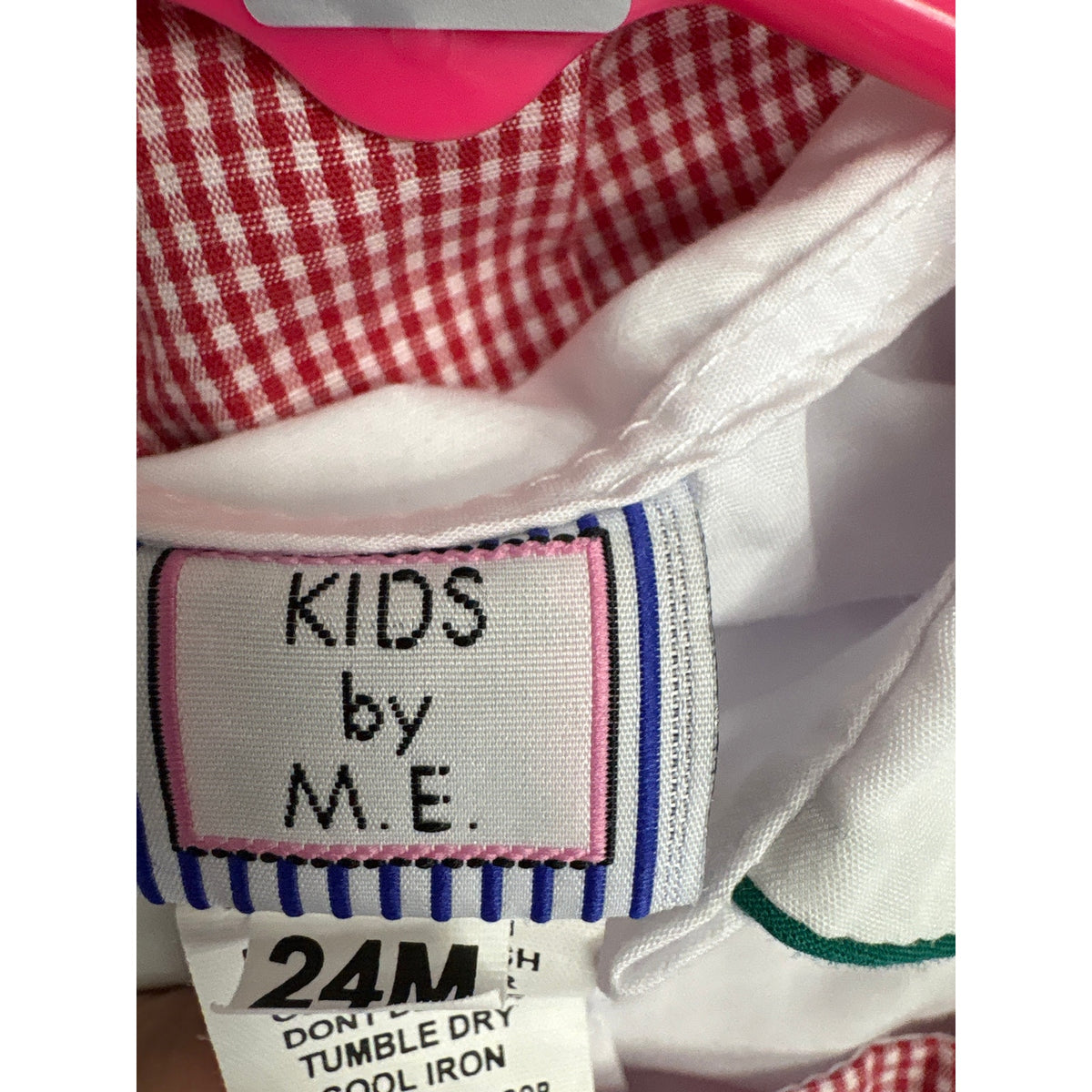 Boys Vintage Kids By Me Red&White Smocked Santa Longalls/White shirt Sz 24m