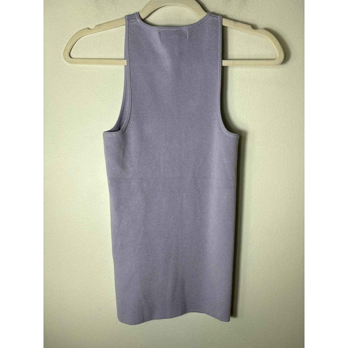 by Anthropology Light Lavender Sleeveless Knit Shirt Sz S