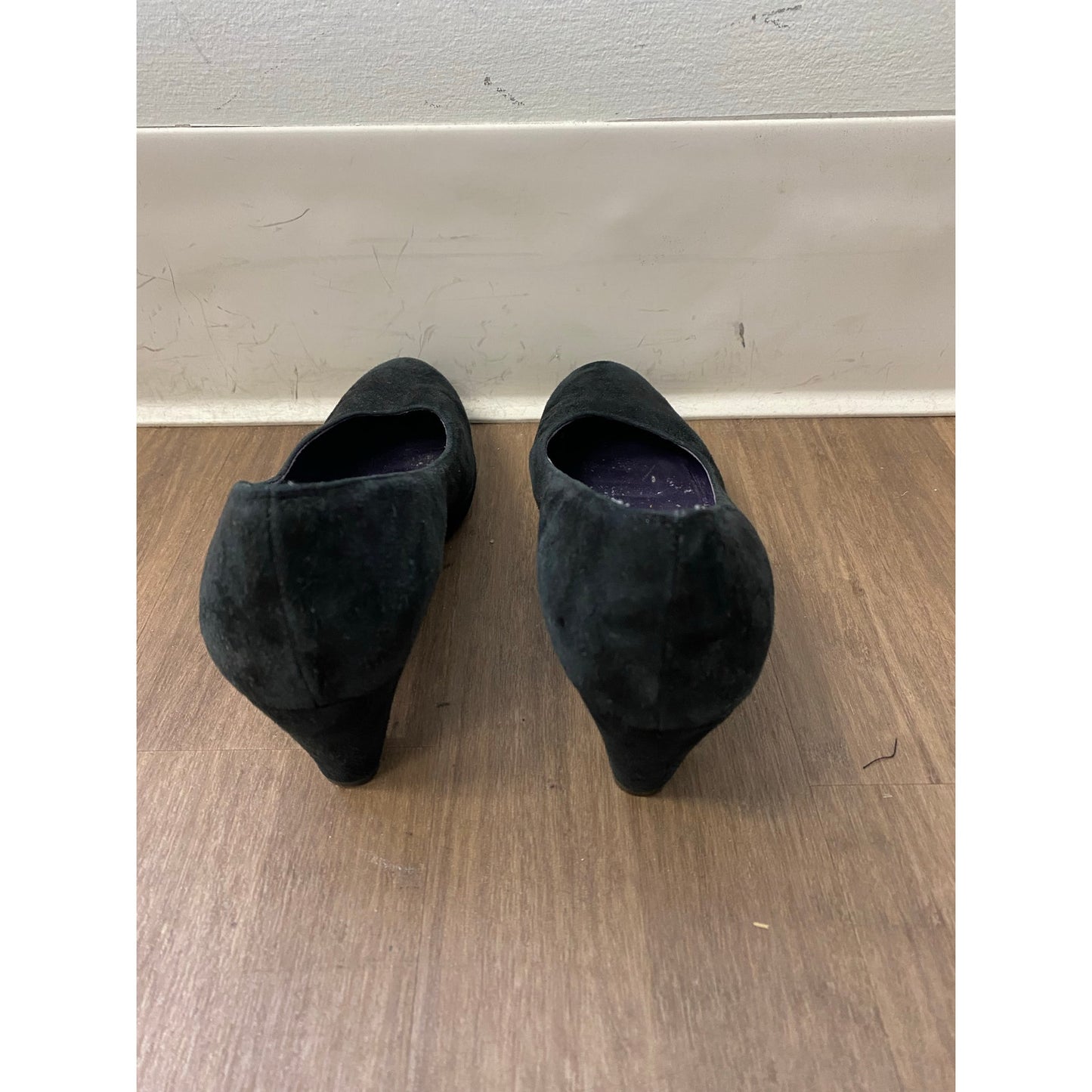 Vaneli Black Rounded Toe Heels Sz 8.5