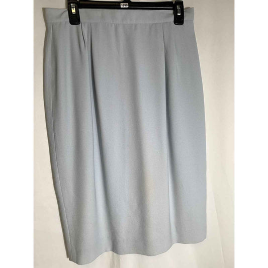 Vintage JH Collectibles Baby Blue Pencil Skirt Sz 12