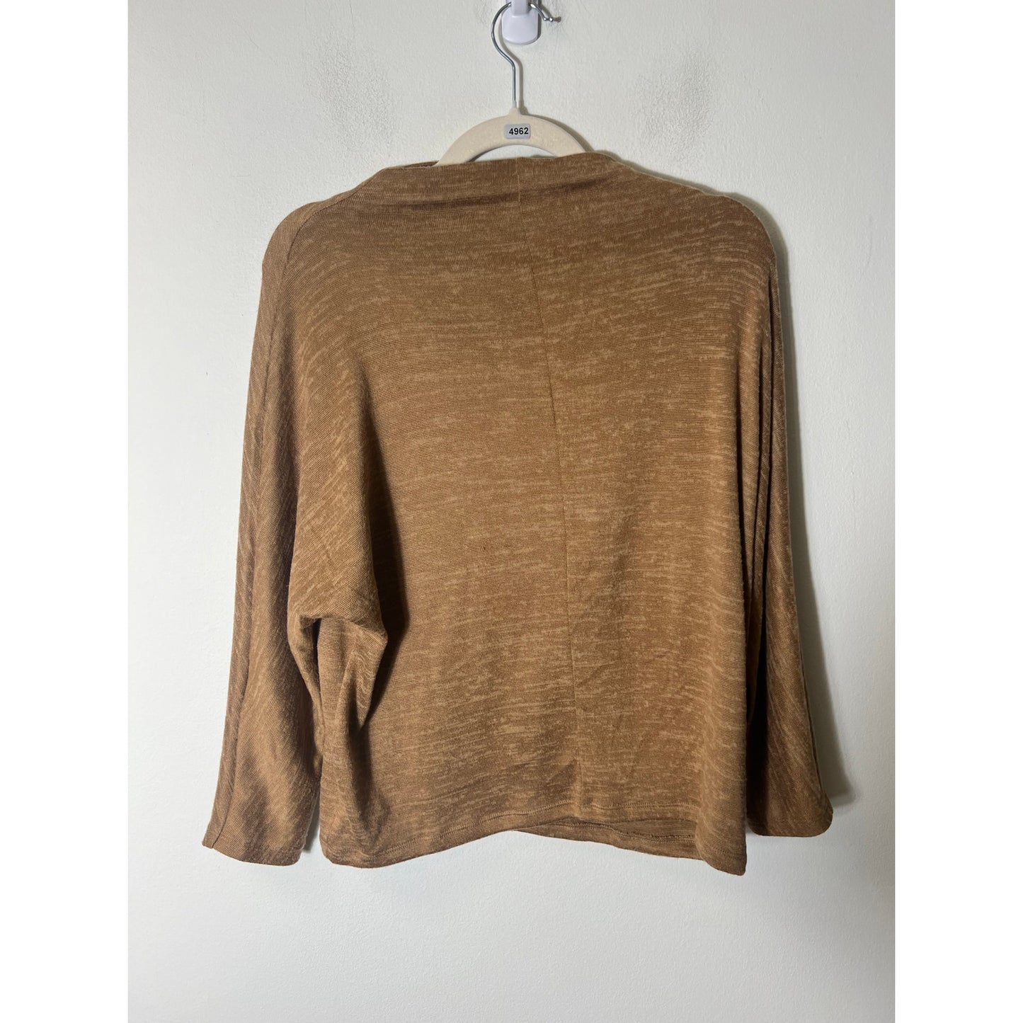Banana Republic Brown Long Sleeve Mock Neck Knit Top Sz XS