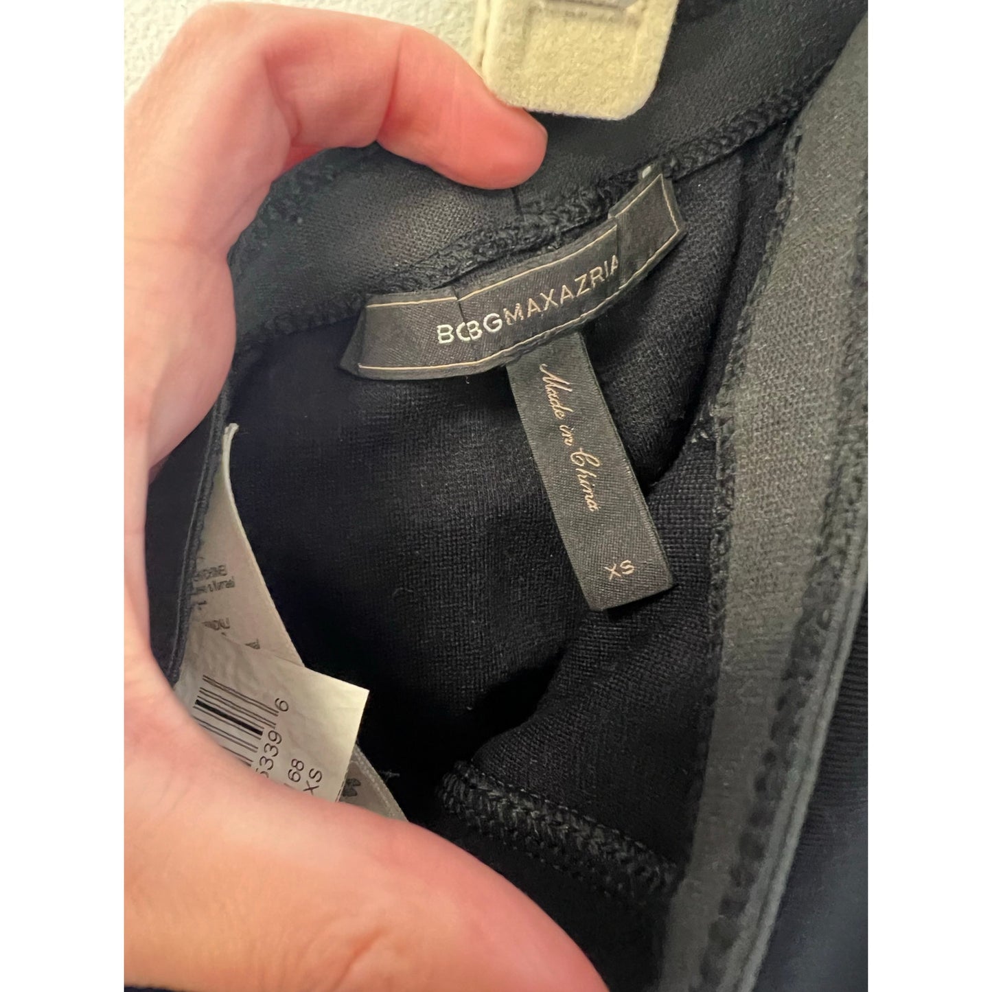 BCBG Maxazria Black "Kramer" Pull On Leggings Sz XS