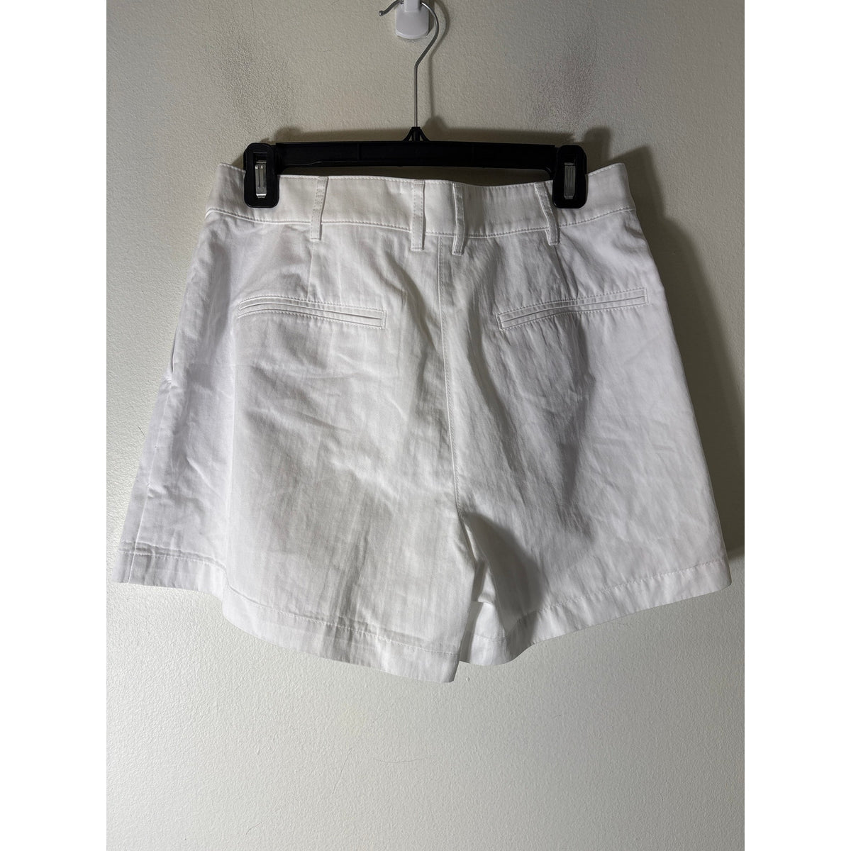 J. Crew Crisp White Cotton Short Shorts Sz 28
