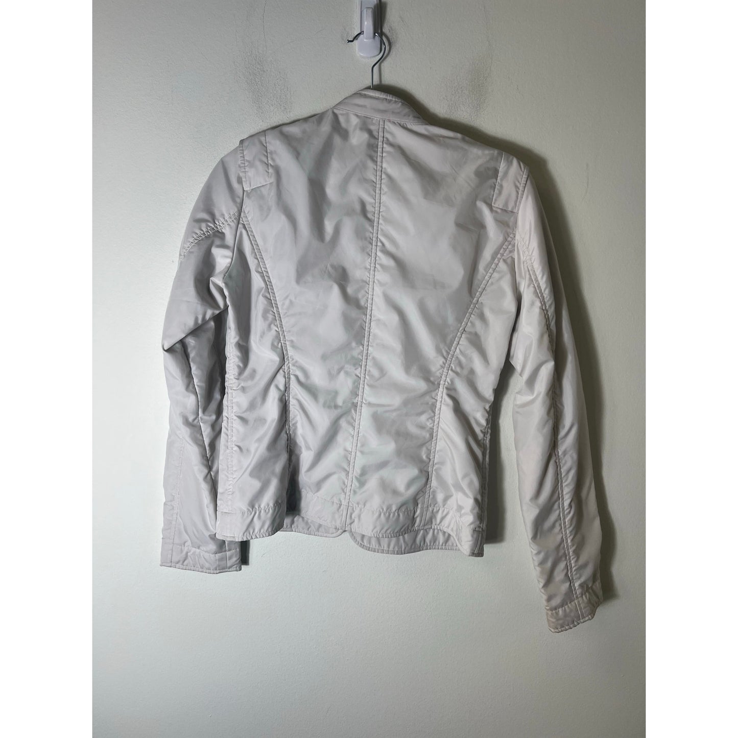Bernadette Conte Bone White Long Sleeve Jacket Sz 6