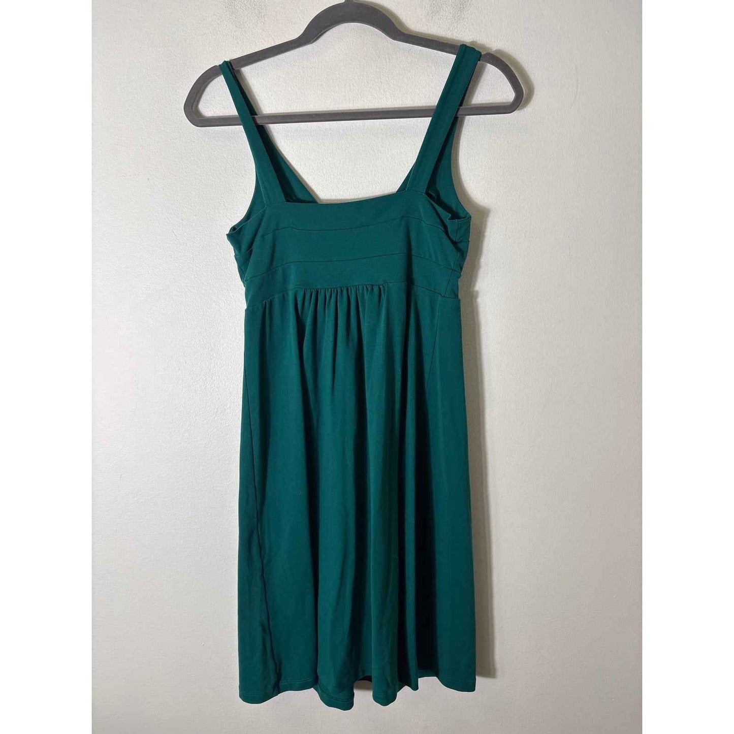Susana Monaco Emerald Green Sleeveless Knee Length Dress Sz S