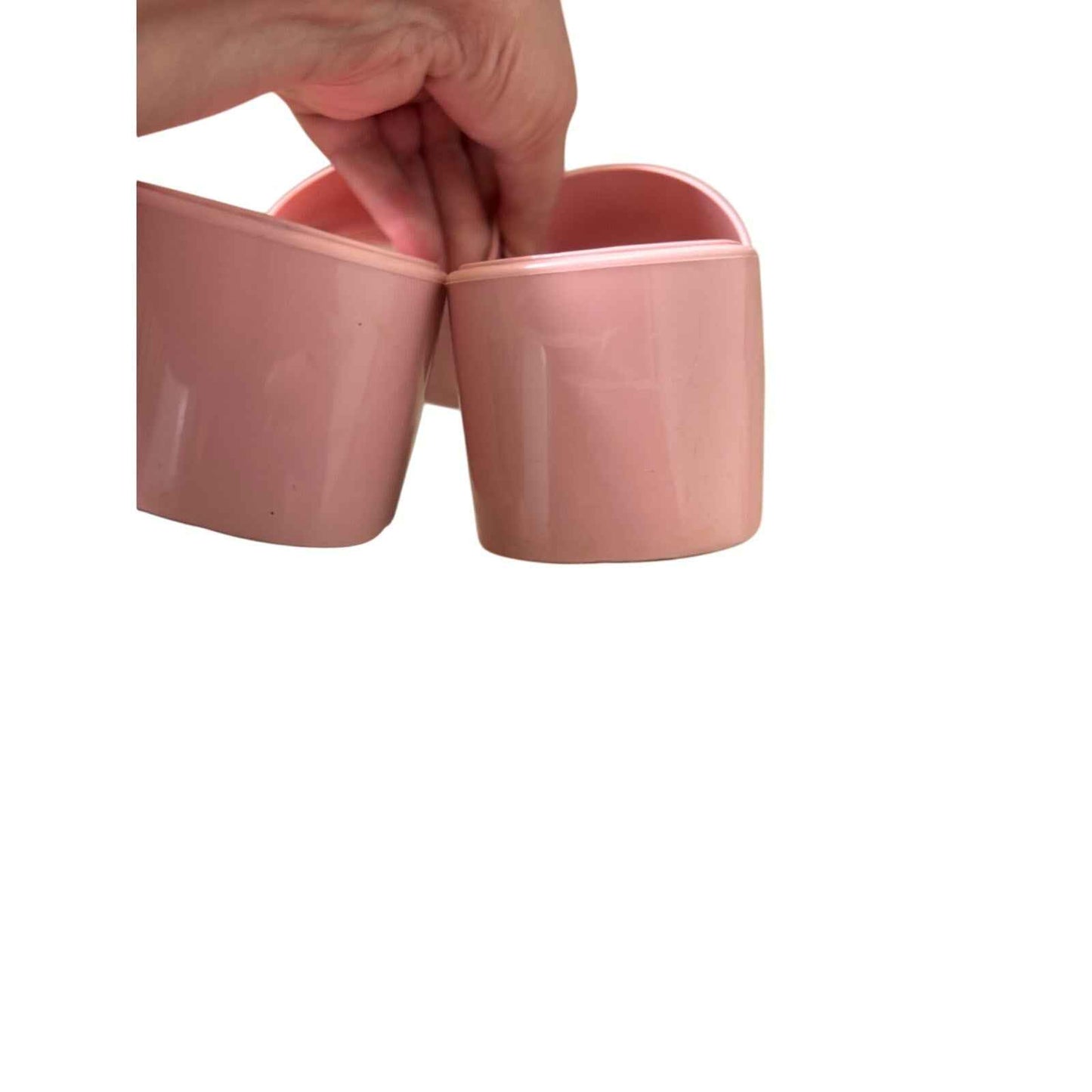Gucci Pink Rubber Sandals EU 39
