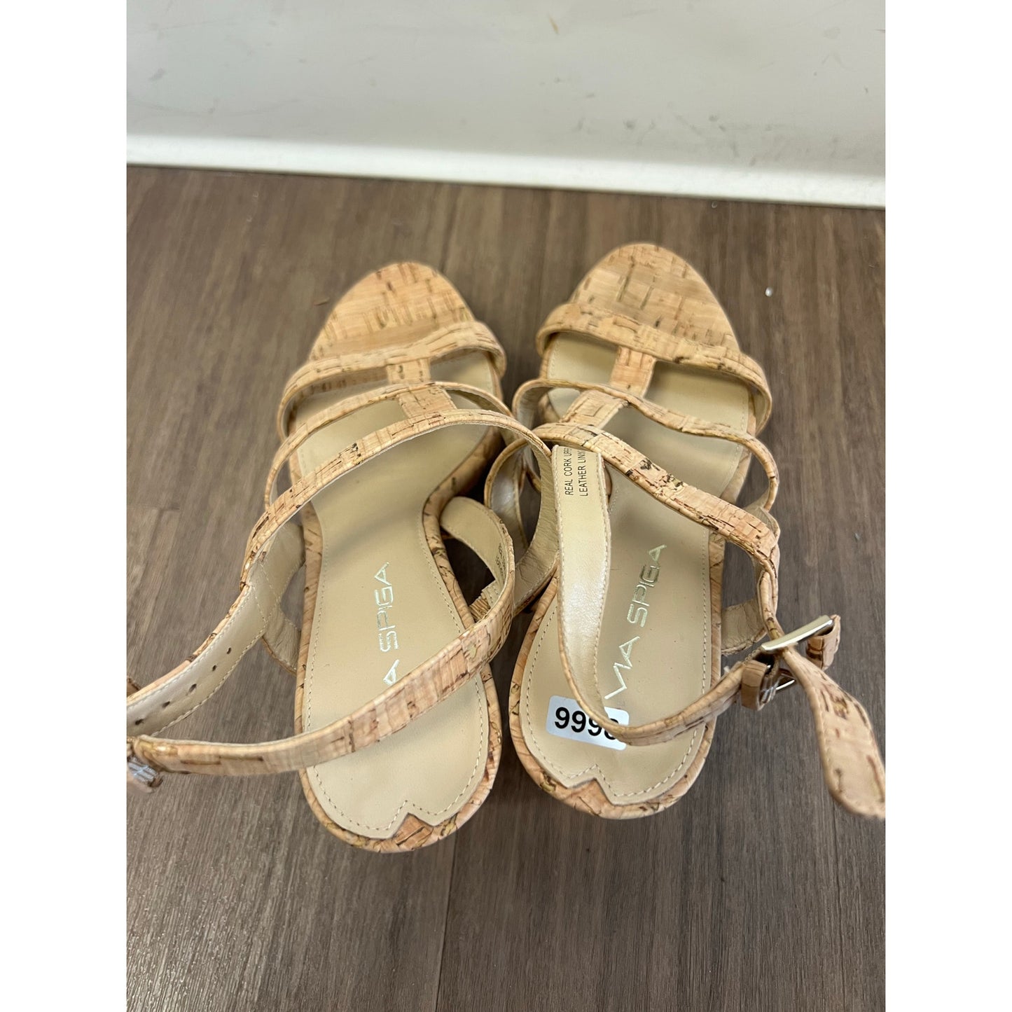Via Spiga Cork Heels Sz 6