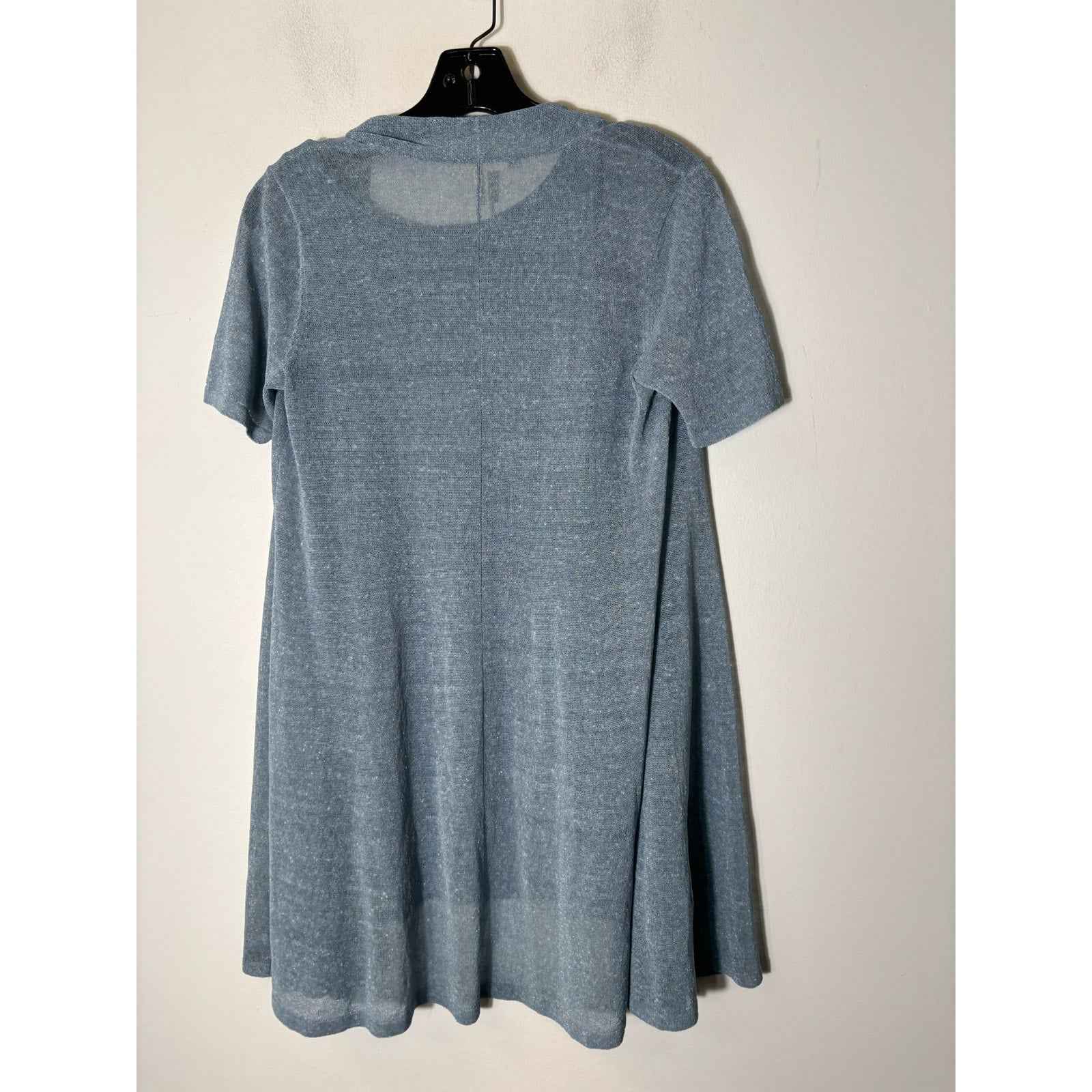 Eileen Fisher Sage Blue Green Shirt and Cardigan Set Sz XXS