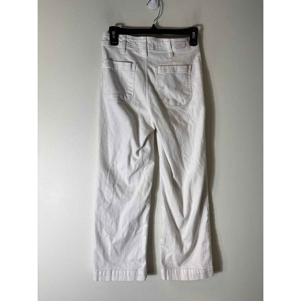 Paige White Straight Leg Nellie Denim Jeans Sz 26