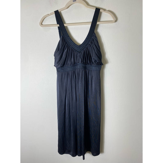 BCBG MaxAzaria Black V-Neck Sleeveless Dress size 2