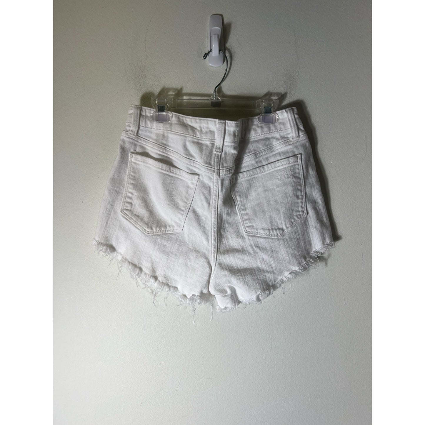 Eunica White Denim Shorts Sz M