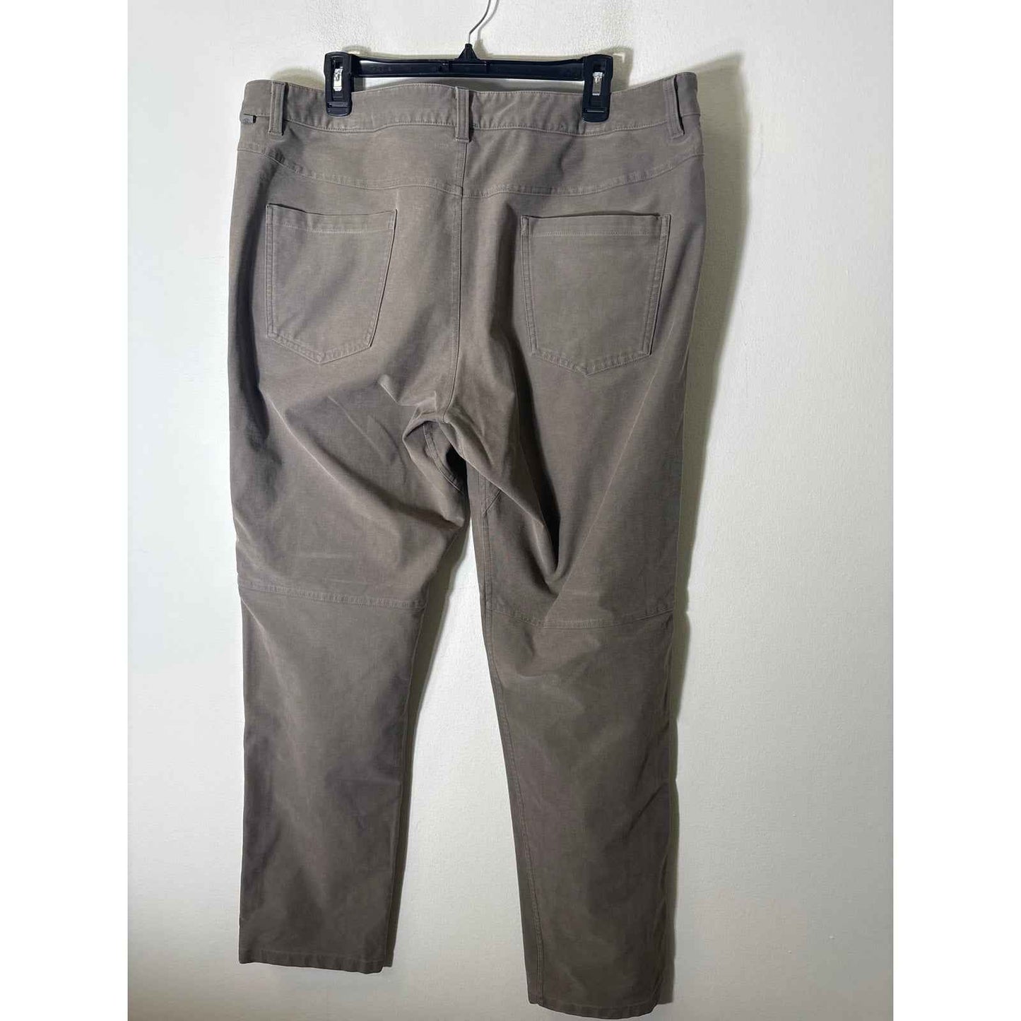 Men's Lululemon Gray Mid Weight Cotton Blend Chinos Sz 40x32