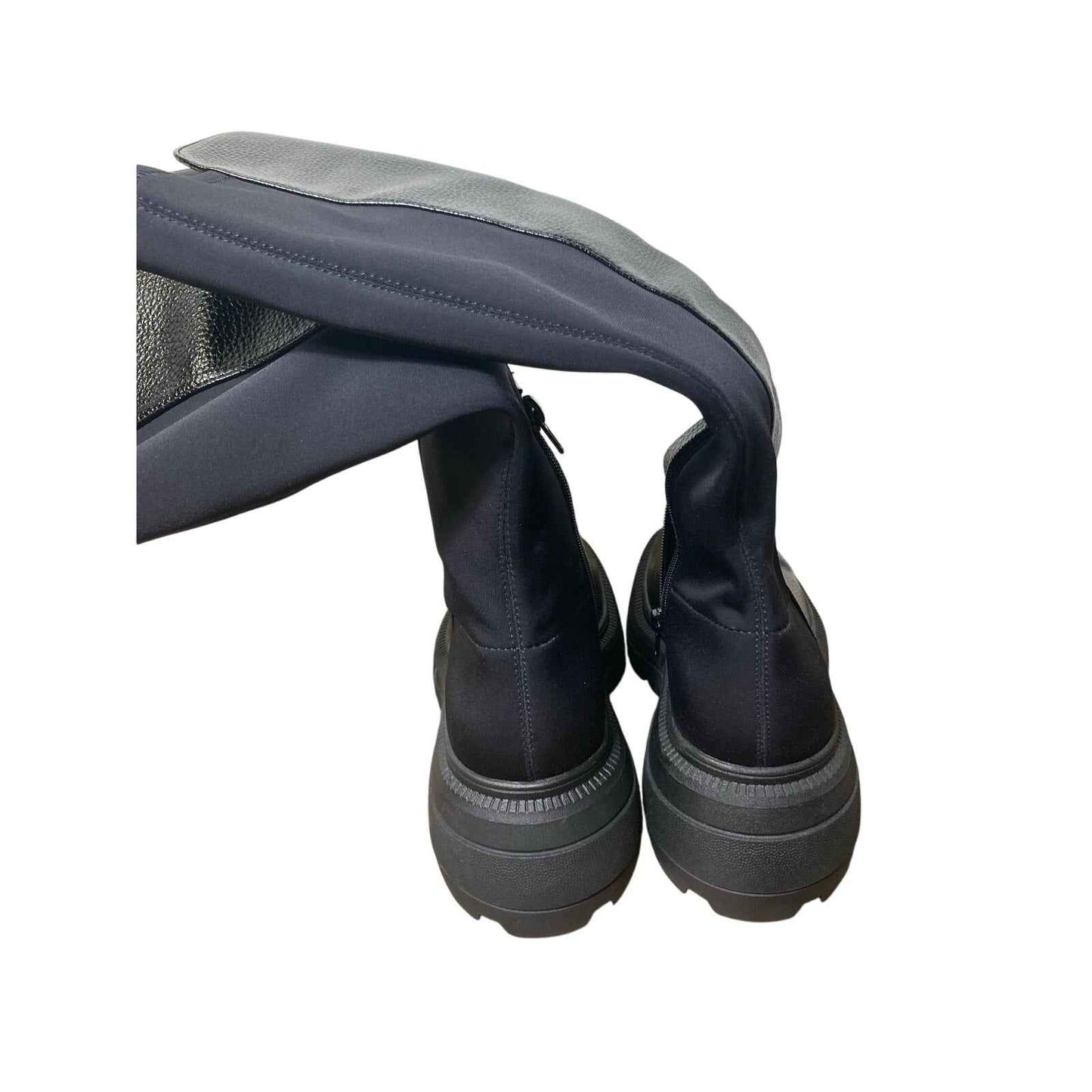 New w/o BOX Katy Perry Black Geli Combat Boot Sz 6