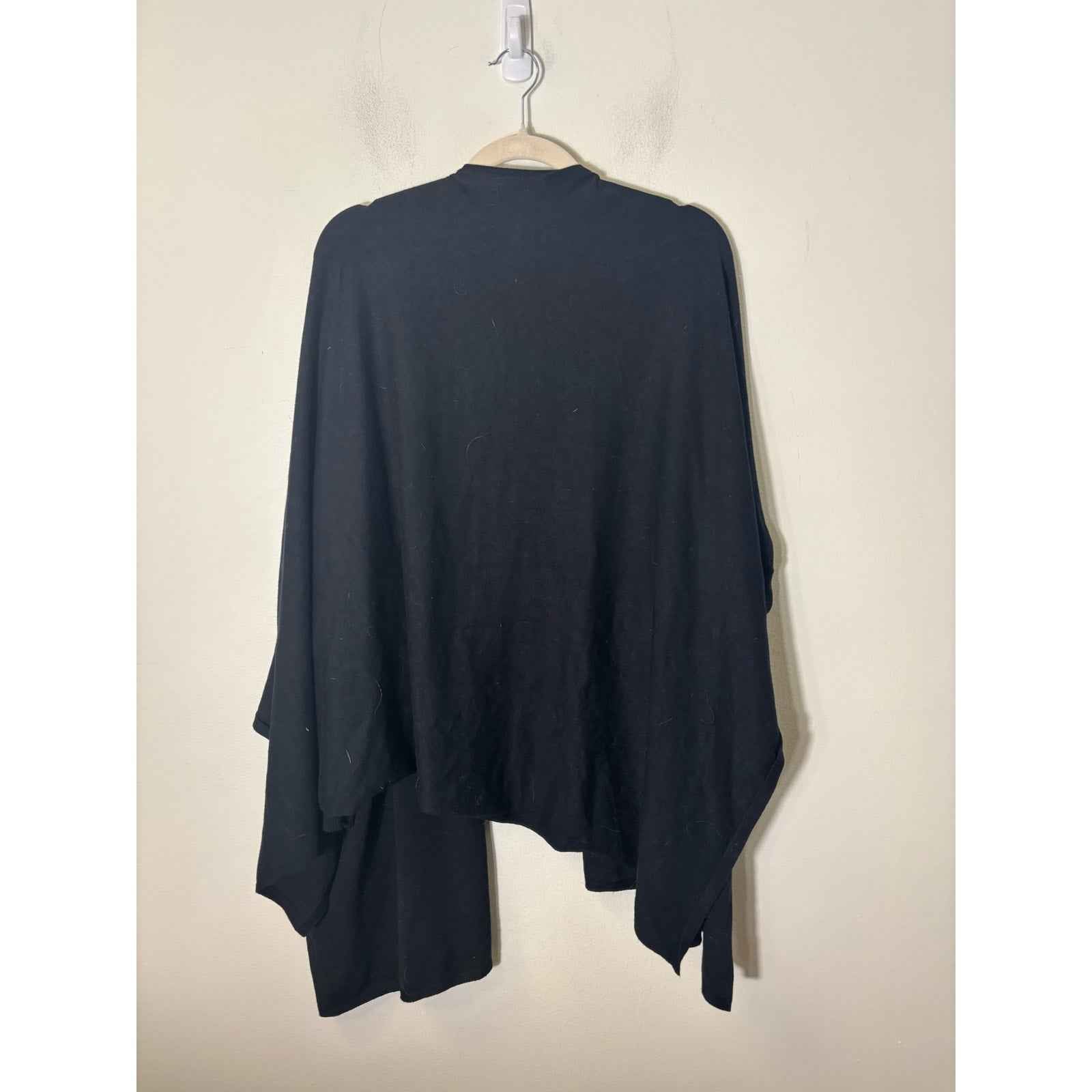 Alfani Black Long Sleeve Knit Cardigan Sz L