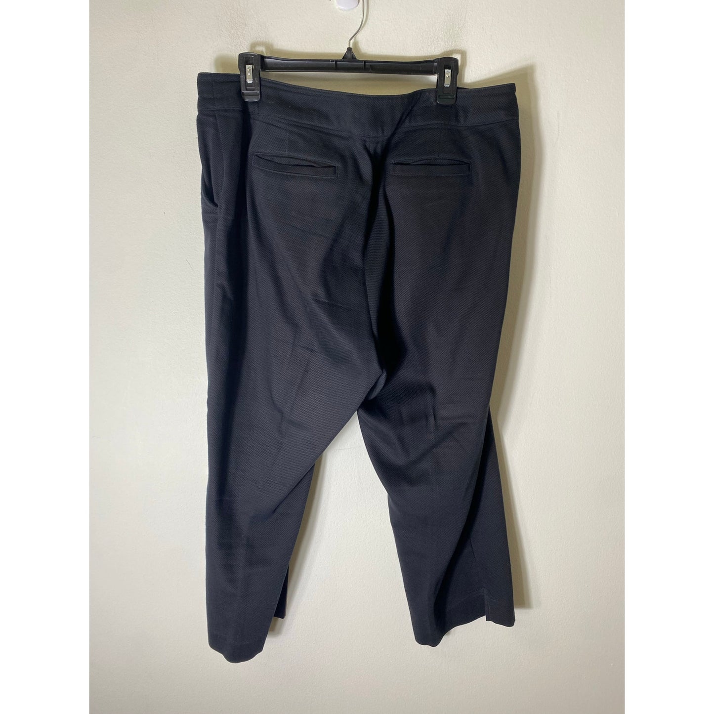 Island Republic Black Pique Pants Sz 16