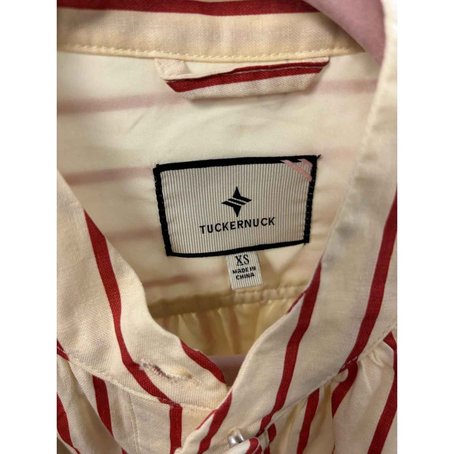 Tuckernuck Red Stripe Maxi Dress Sz XS