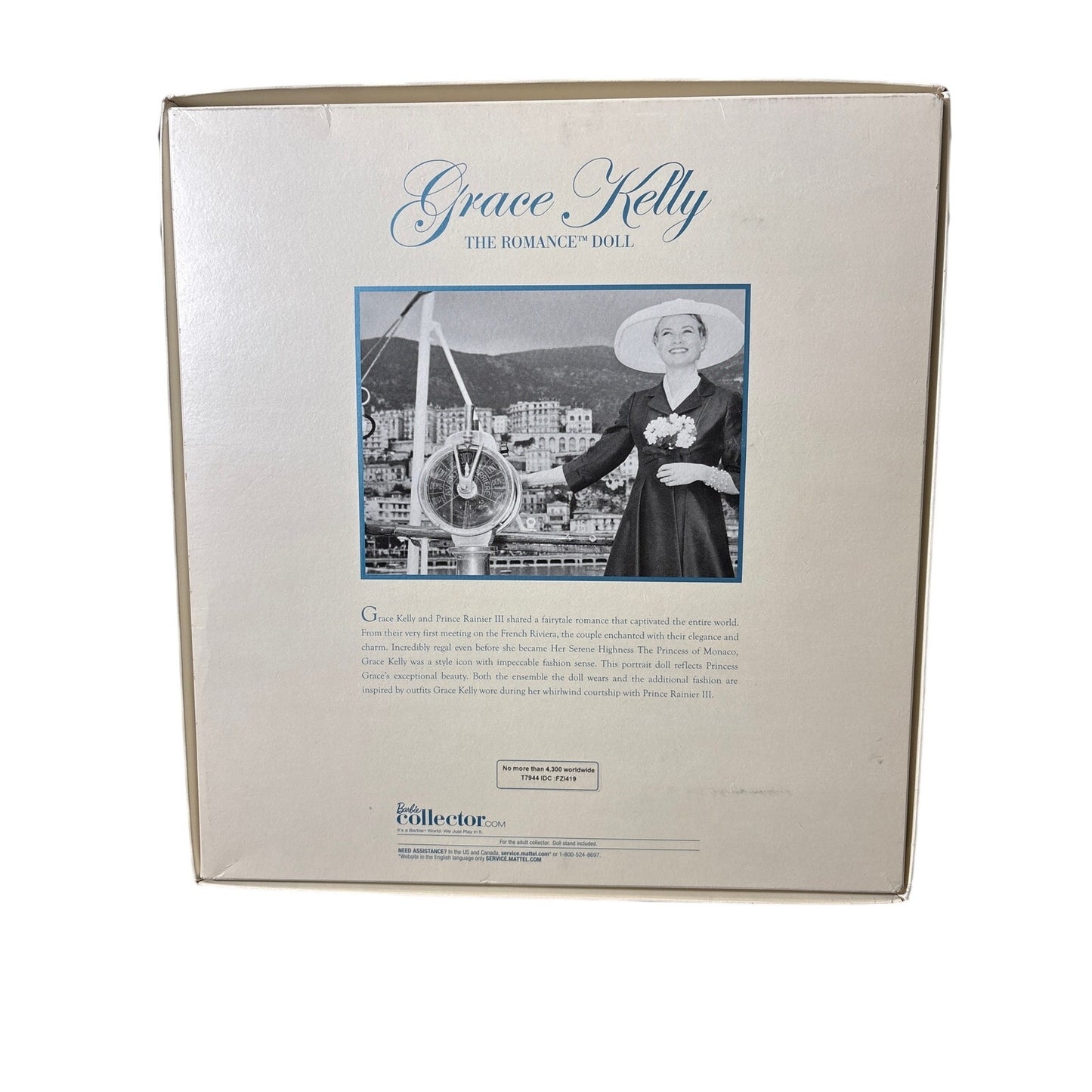 NIB Grace Kelly "The Romance" Collector Barbie