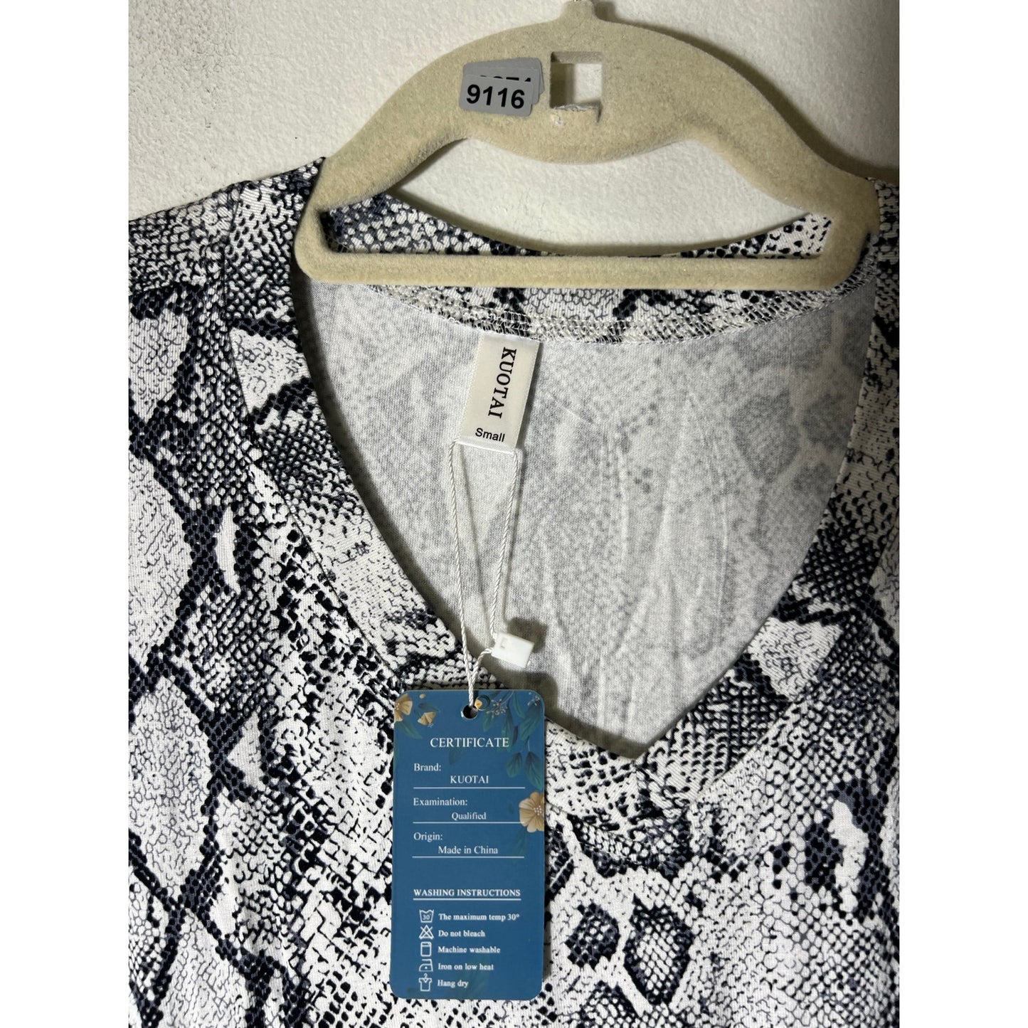 NWT Kuotai Snack Shirt Sx S