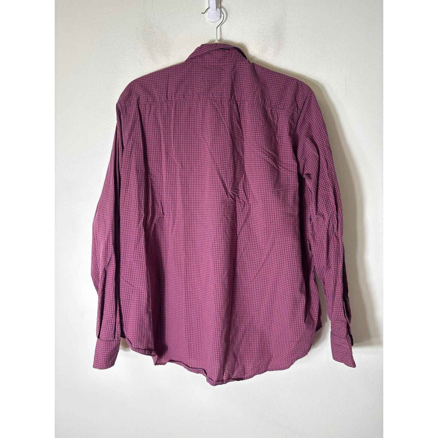 Frank & Eileen Blue and Red Check Long Sleeve Button Up Shirt Sz XL