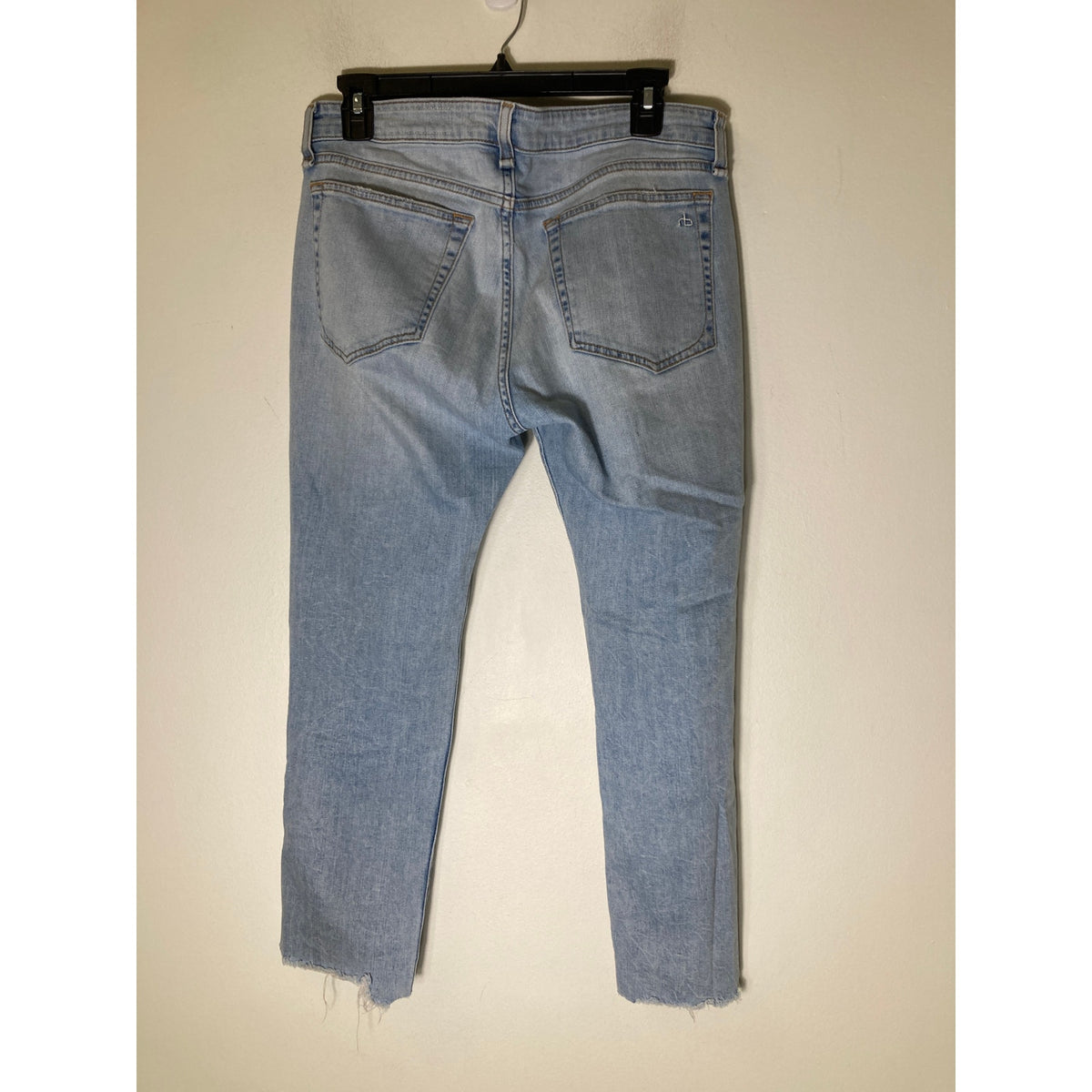 Rag & Bone Light Wash Low Rise Slim Boyfriend Denim Sz 28