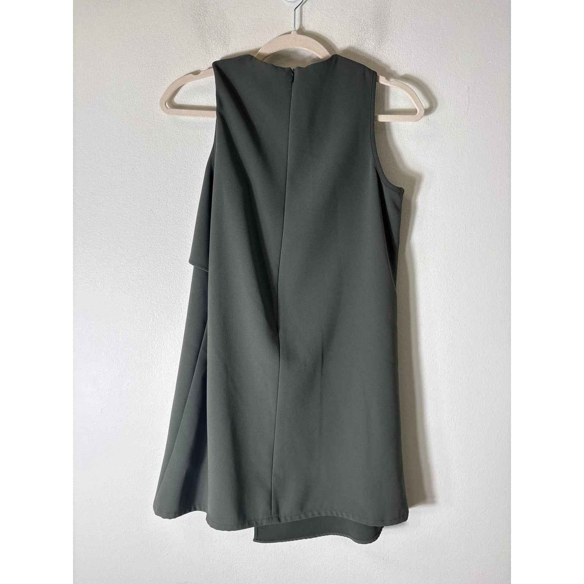 Fifteen Twenty Green Layered Shift Dress Sz S