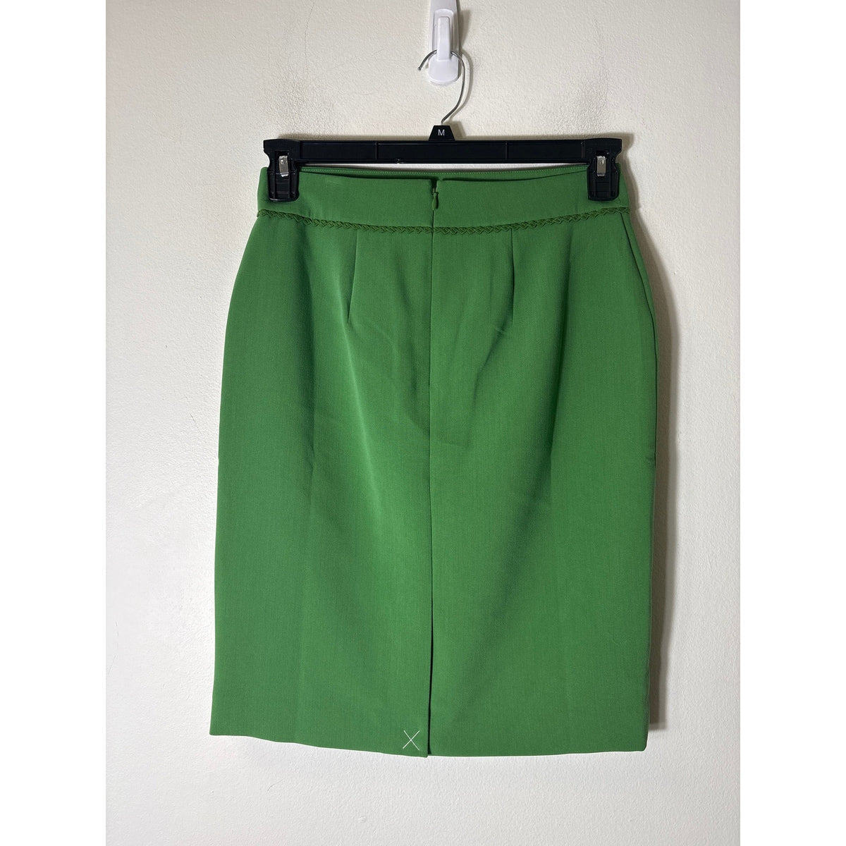 NWT Ann Taylor Bright Green Knee Length Pencil Skirt Sz 0