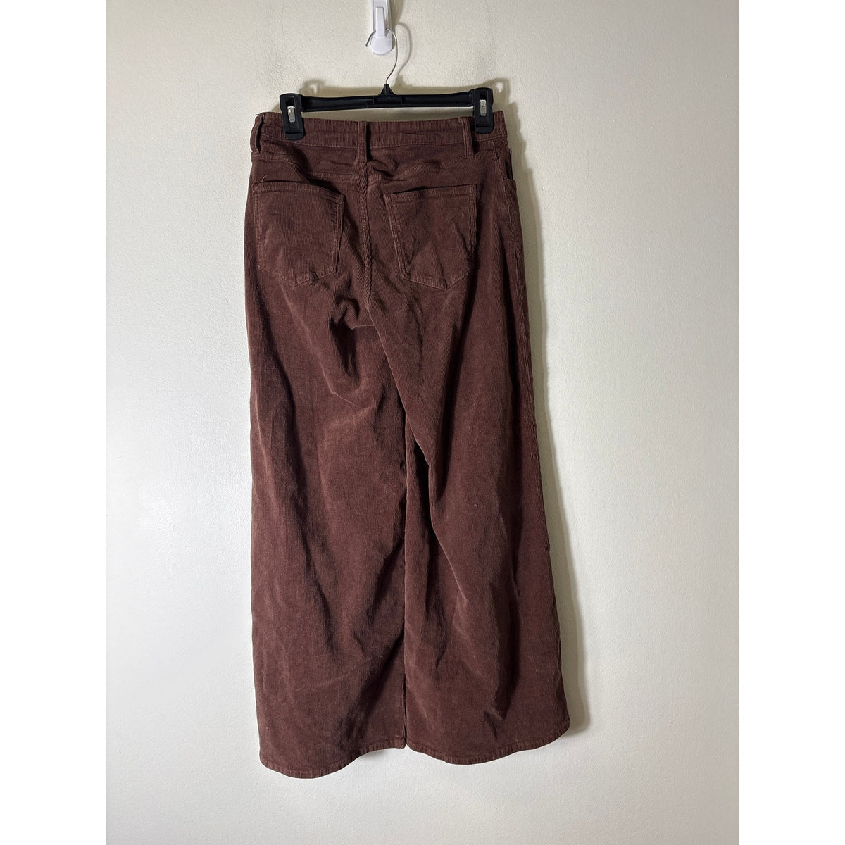 Just Black Denim Brown Cordoroy Wide Leg Pants Sz 26