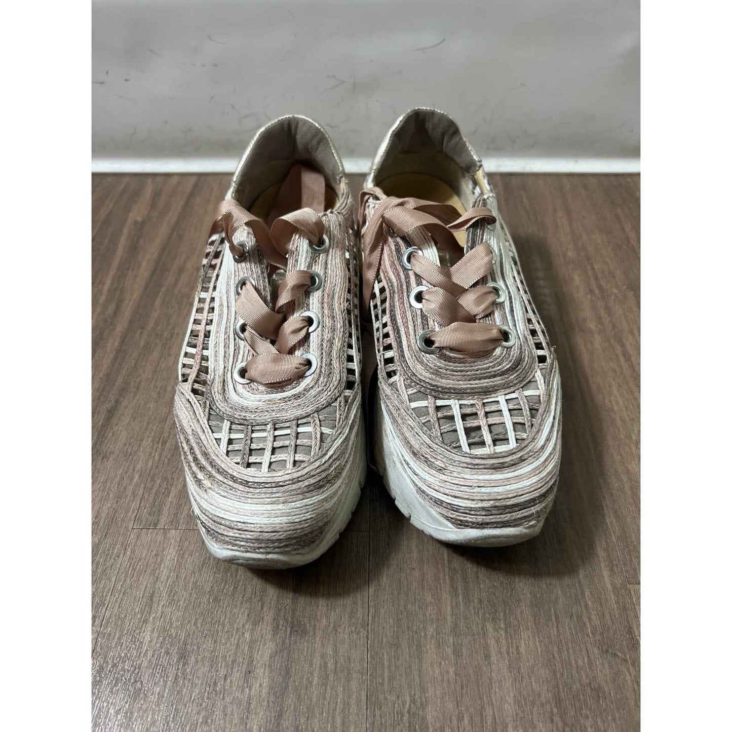 Softwaves Alma Kaki Sneakers Sz 40