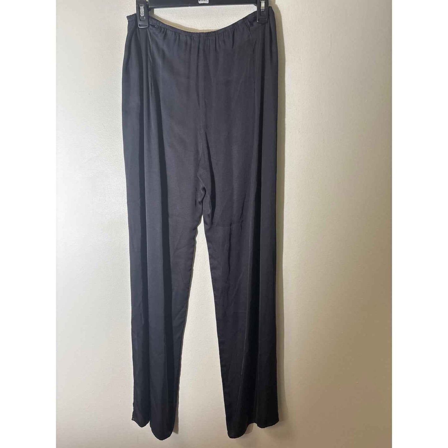 Stark X Black Pull On Side Slit Pants Sz M