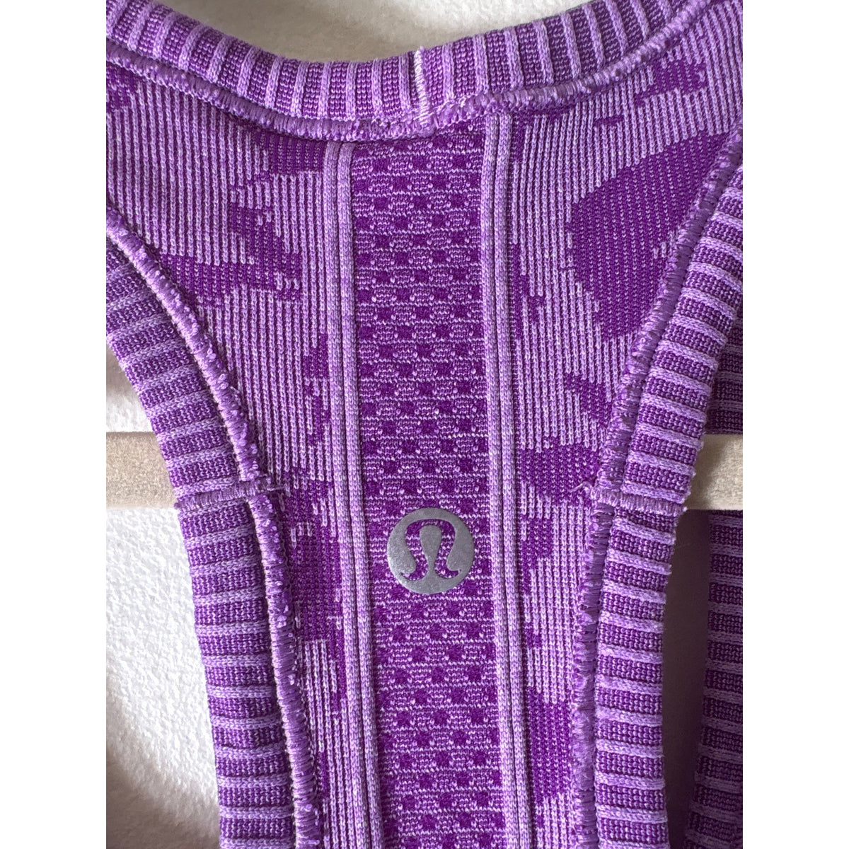 Lululemon Purple Racerback Athetic Tank Sz 4