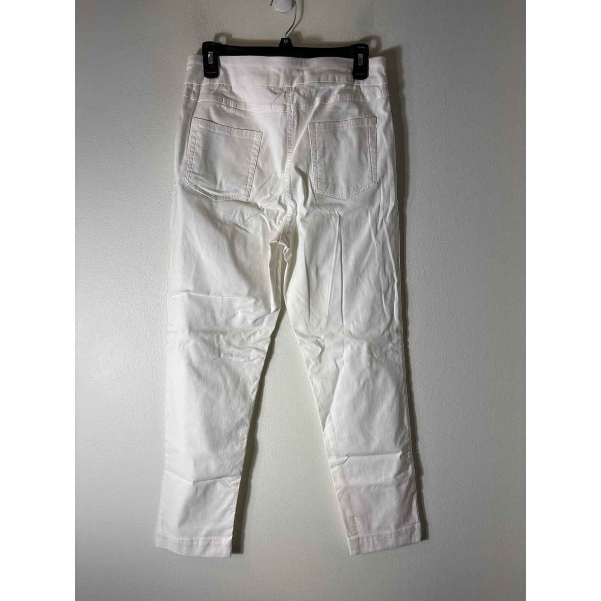 Slim-sation White Pull On Slacks Sz 10