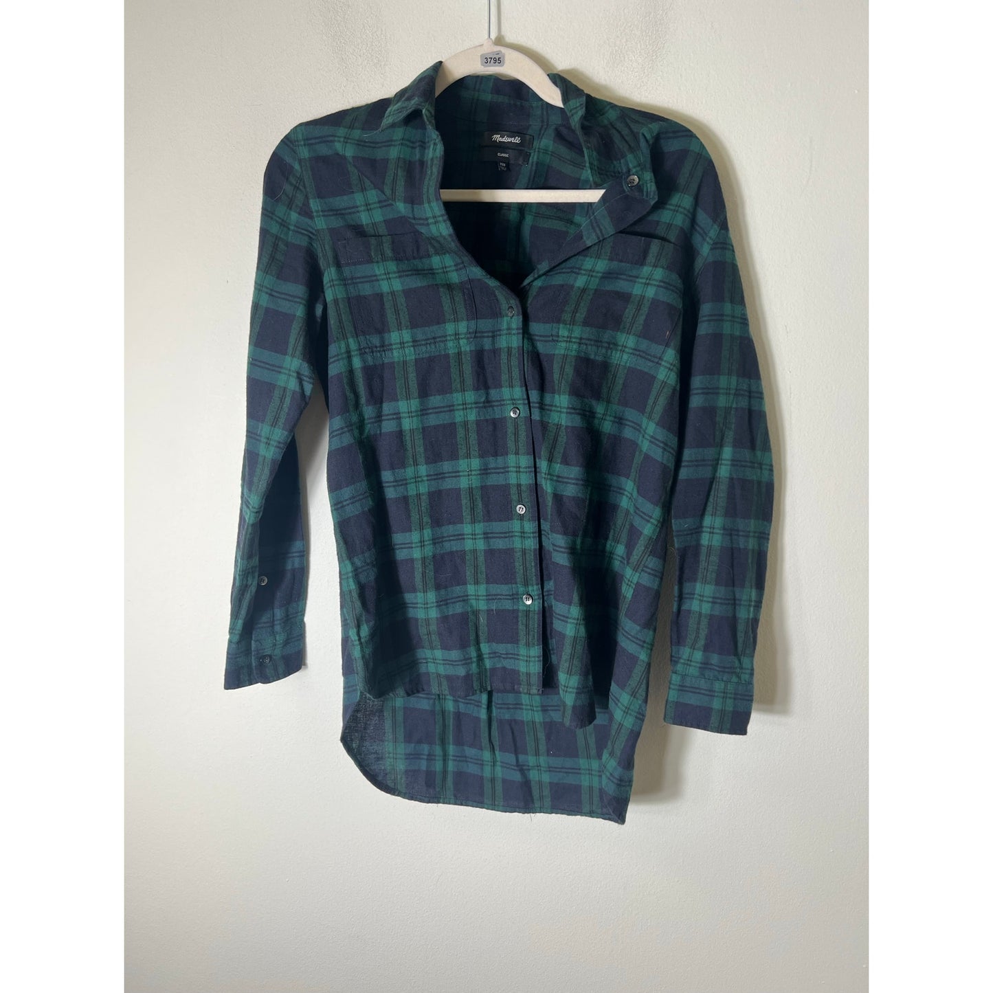 Bundle of 6 Madewell Long Sleeve Button Up Shirts Sz xxs