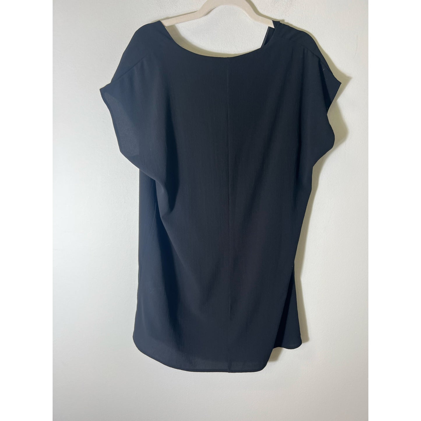Mary and Mabel Black Cap Sleeve Mini Dress Sz S